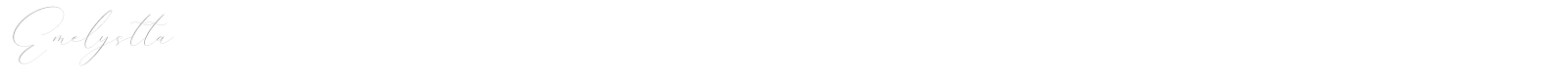 Emelystta font preview
